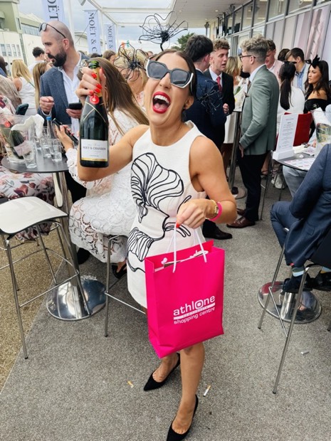 A Saints Style Society piece worn at a race meeting or wedding.