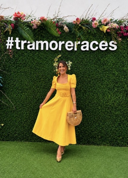 A Saints Style Society piece worn at a race meeting or wedding.