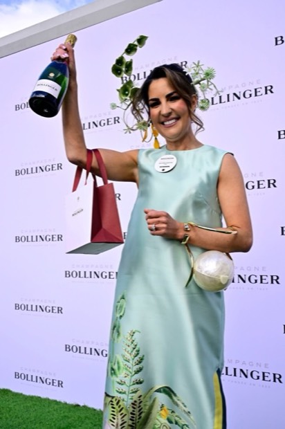 A Saints Style Society piece worn at a race meeting or wedding.